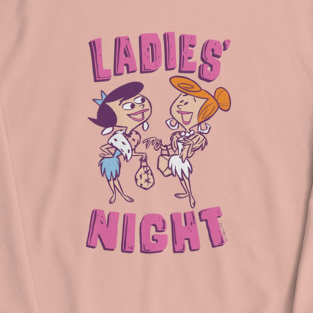 The Flintstones Ladies' Night Unisex Crew Neck Sweatshirt