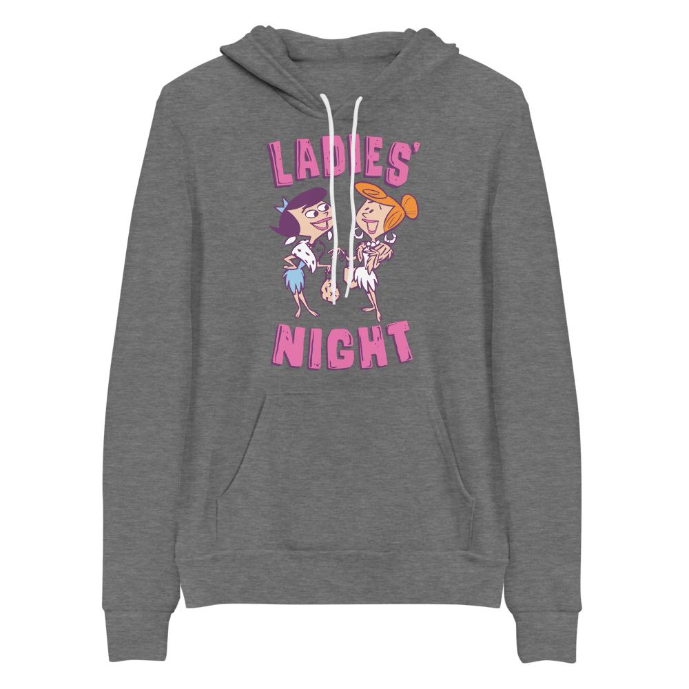 The Flintstones Ladies' Night Adult Fleece Hooded Sweatshirt