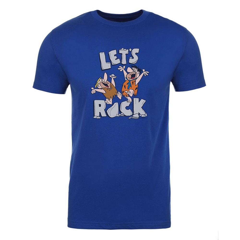 The Flintstones Let's Rock Adult Short Sleeve T-Shirt