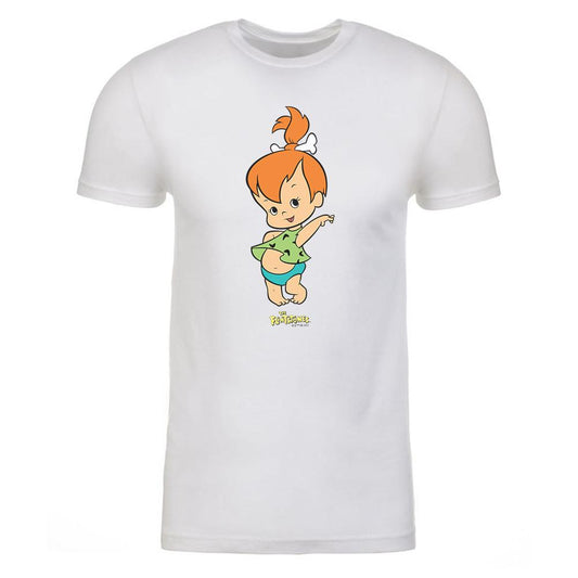 The Flintstones Pebbles Adult Short Sleeve T-Shirt-2