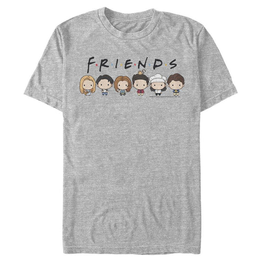 Friends Chibi Friends Short Sleeve T-Shirt-0