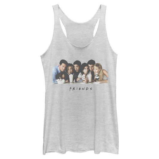 Friends Milkshakes Racerback Tank-0