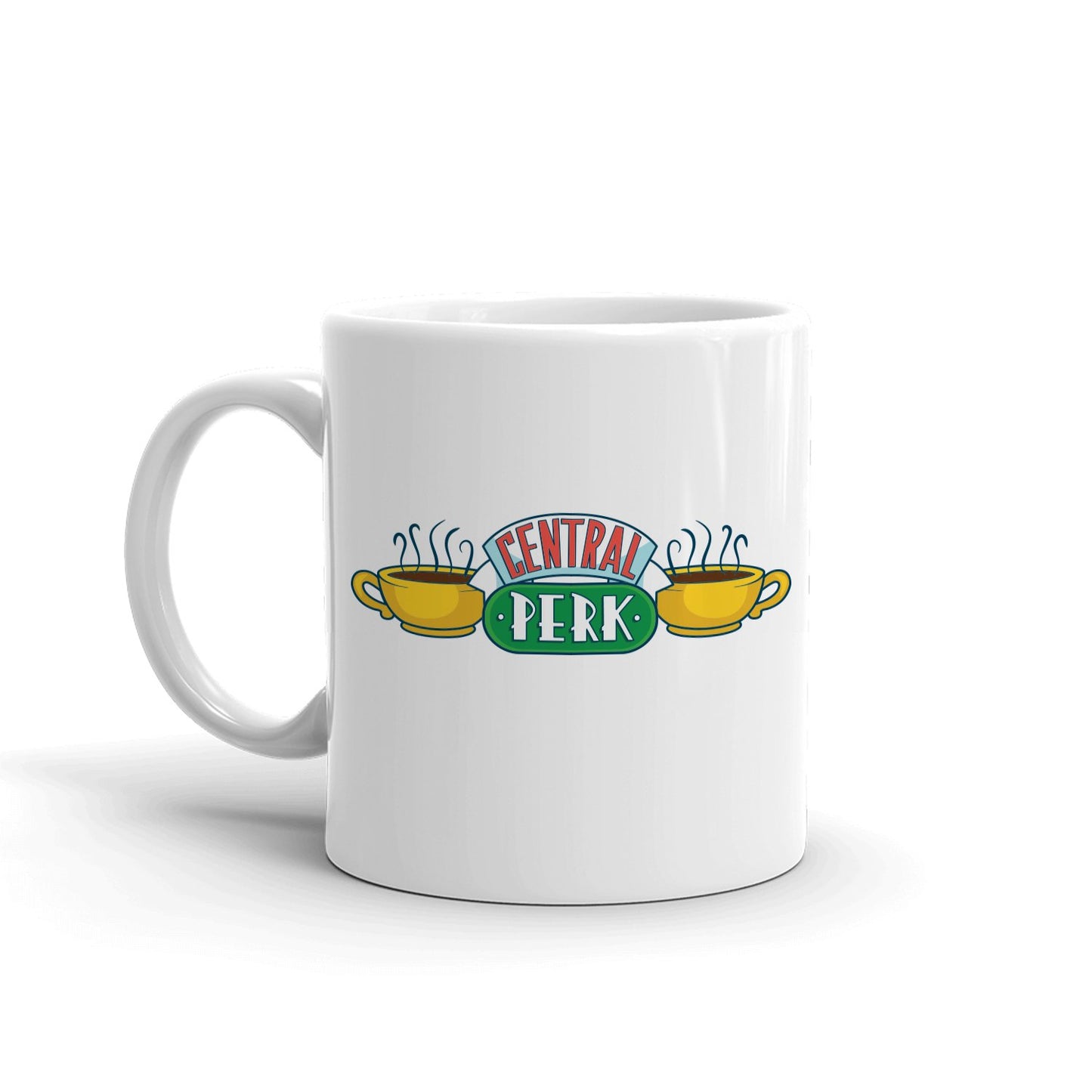 Friends Central Perk White Mug