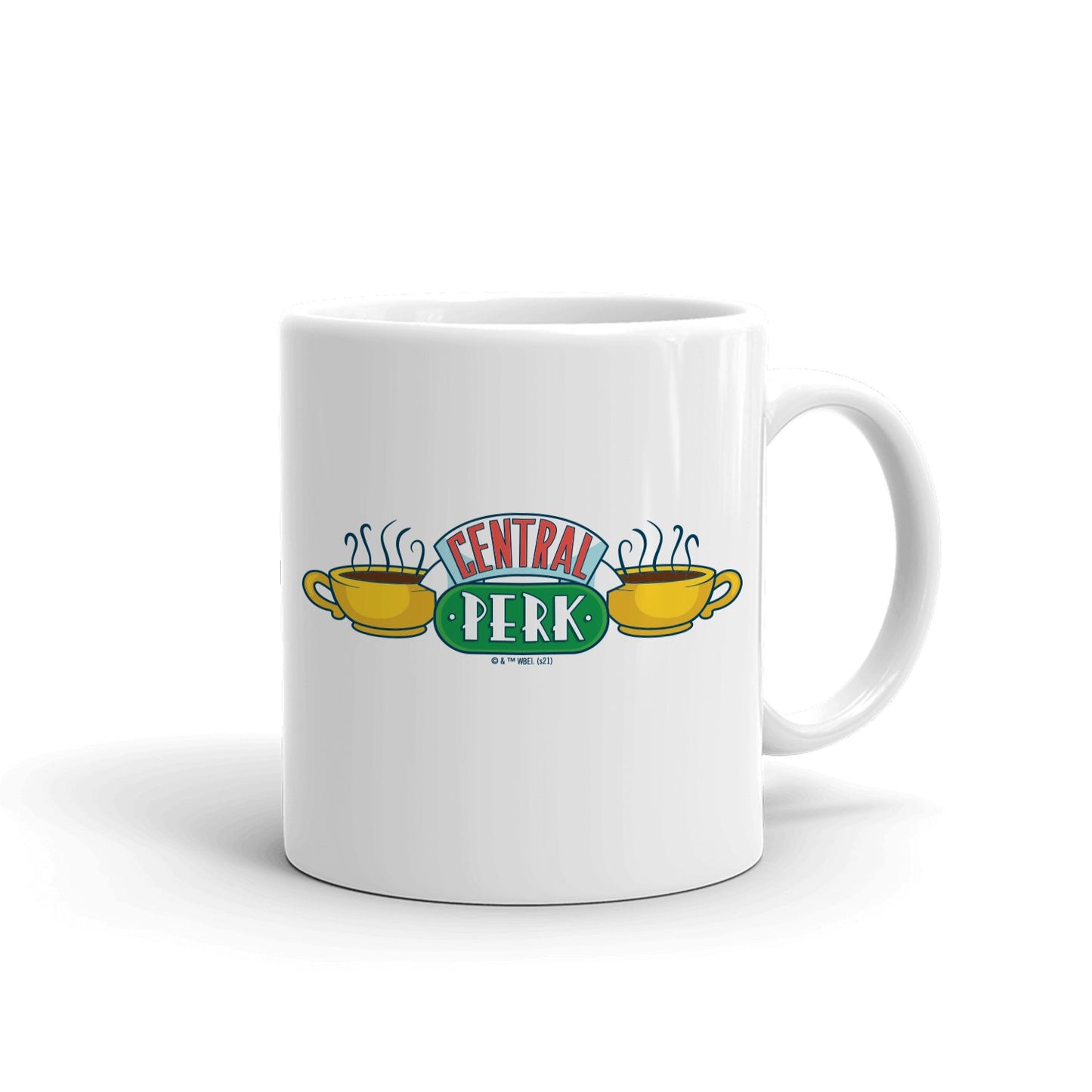 Friends Central Perk White Mug