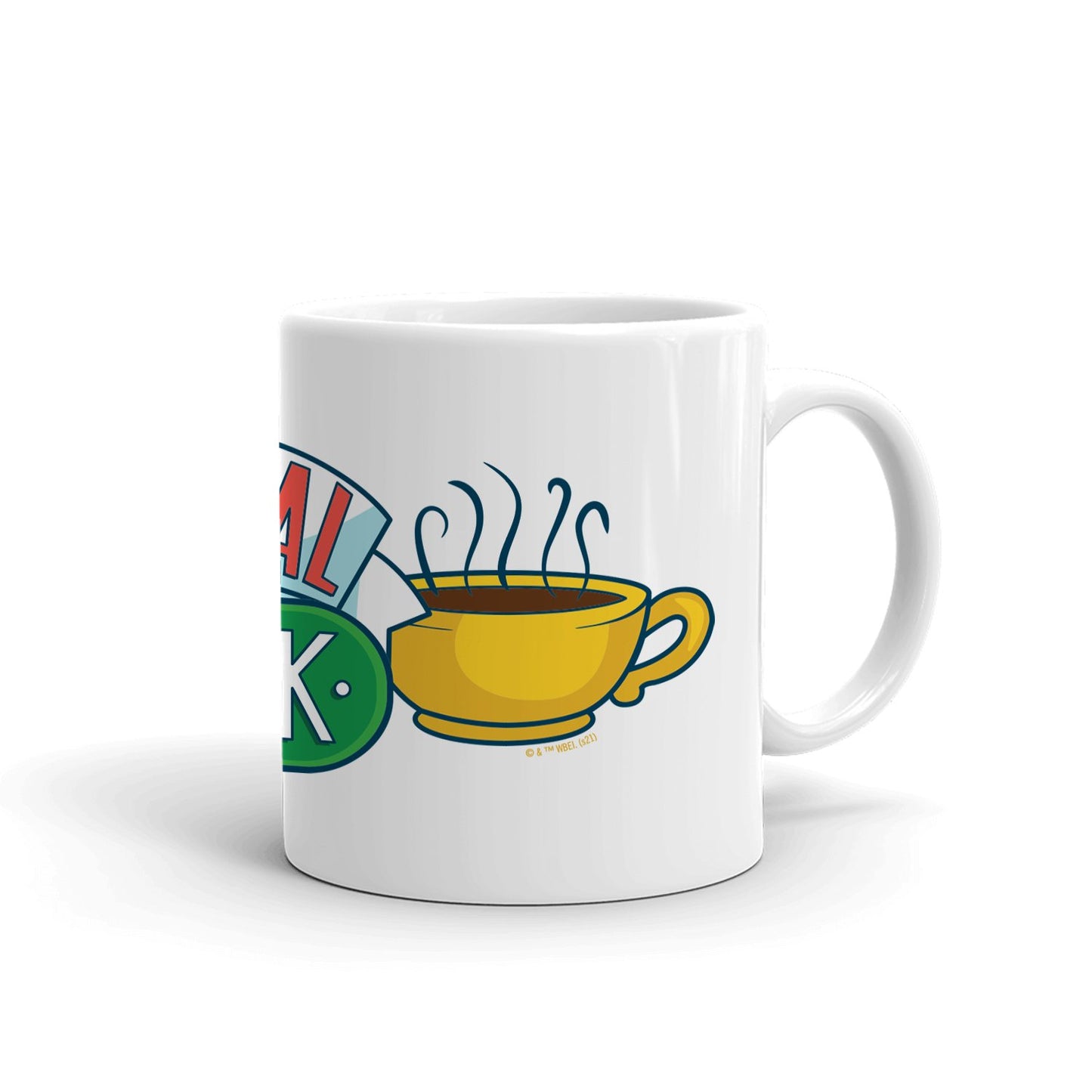 Friends Central Perk Wrap White Mug