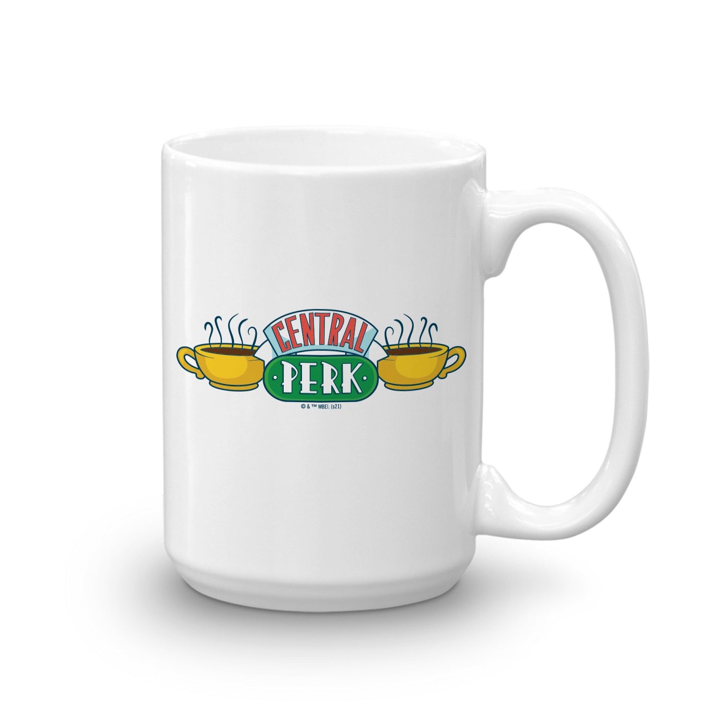 Friends Central Perk White Mug