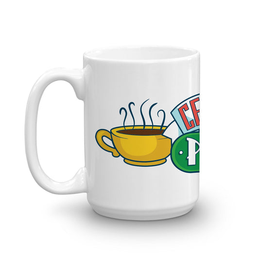 Friends Central Perk Wrap White Mug-0