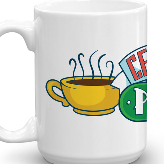 Friends Central Perk Wrap White Mug-6