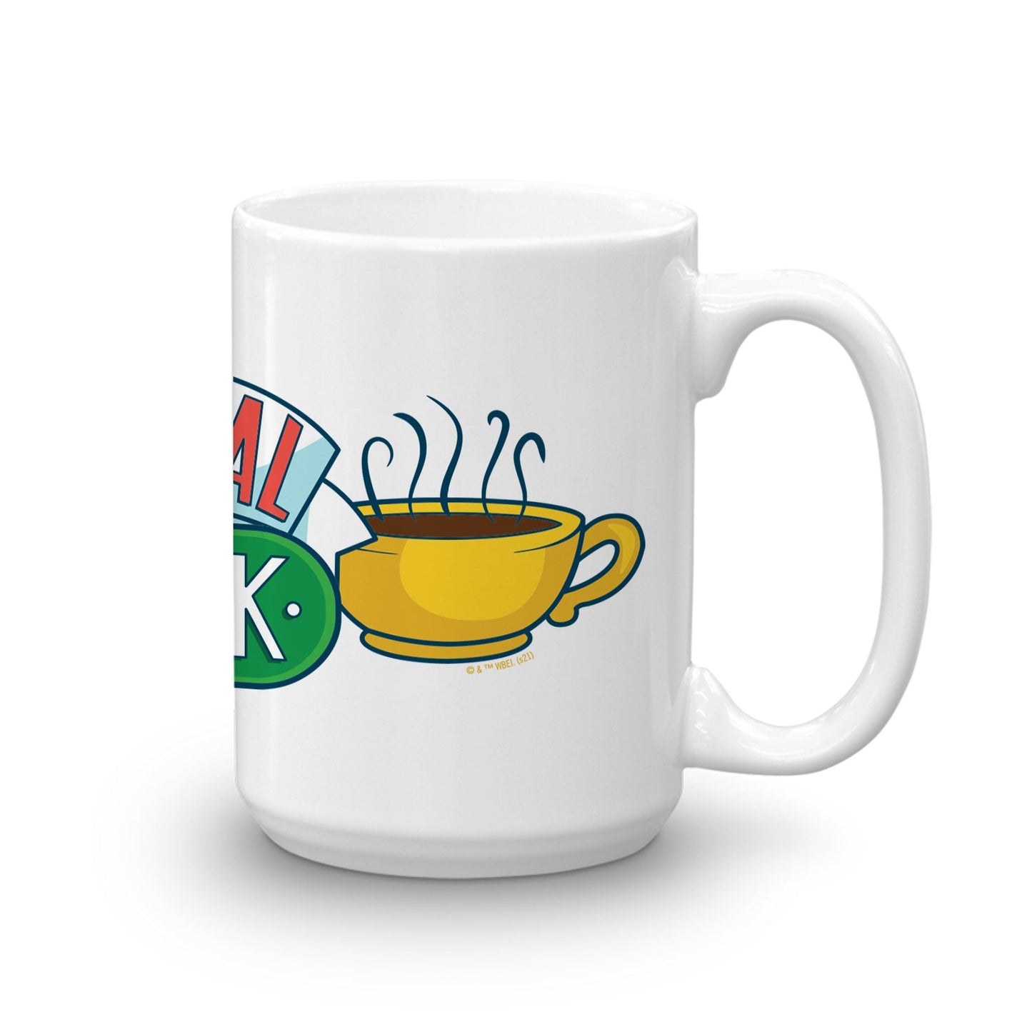 Friends Central Perk Wrap White Mug