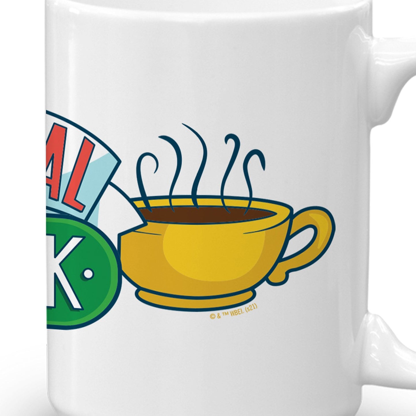 Friends Central Perk Wrap White Mug