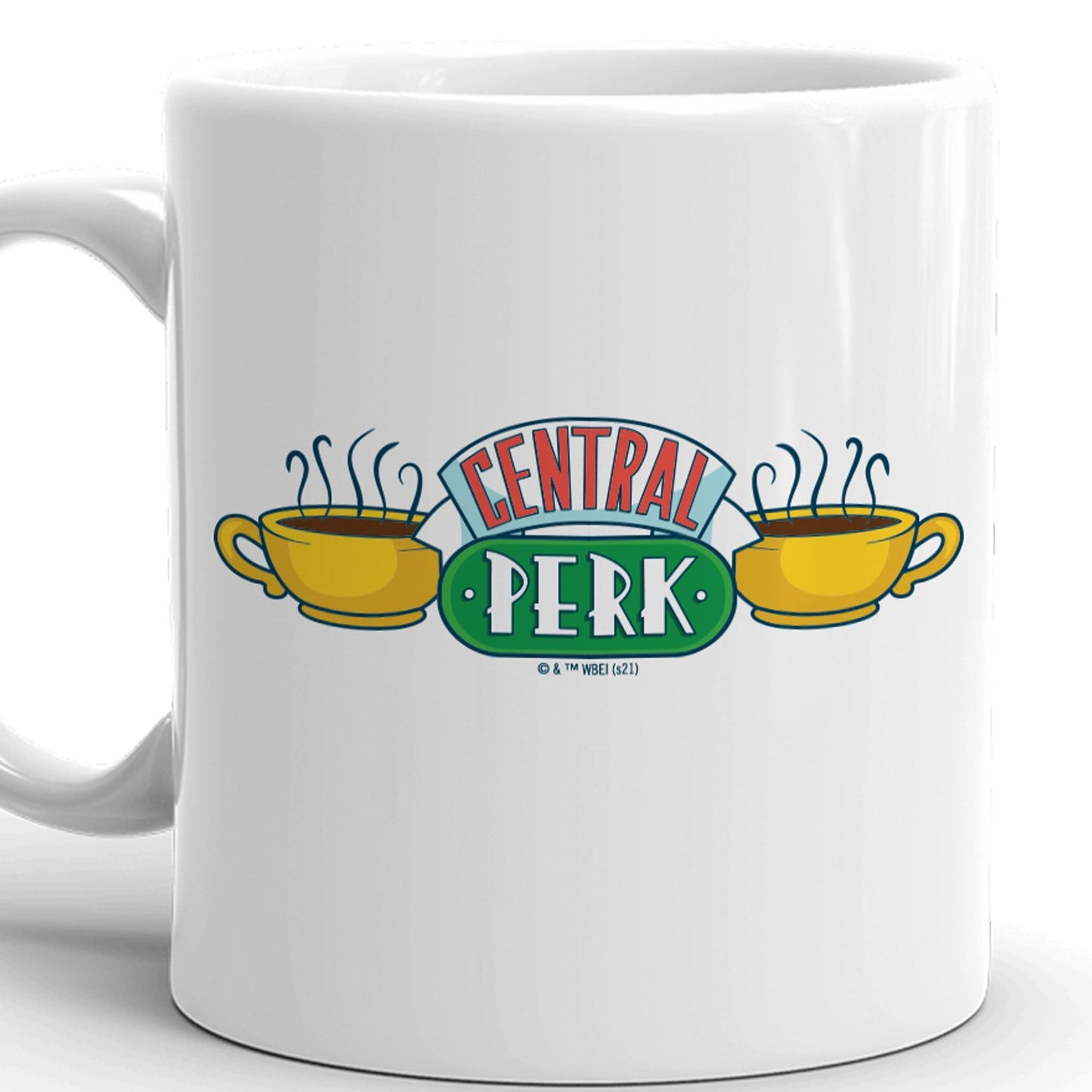 Friends Central Perk White Mug