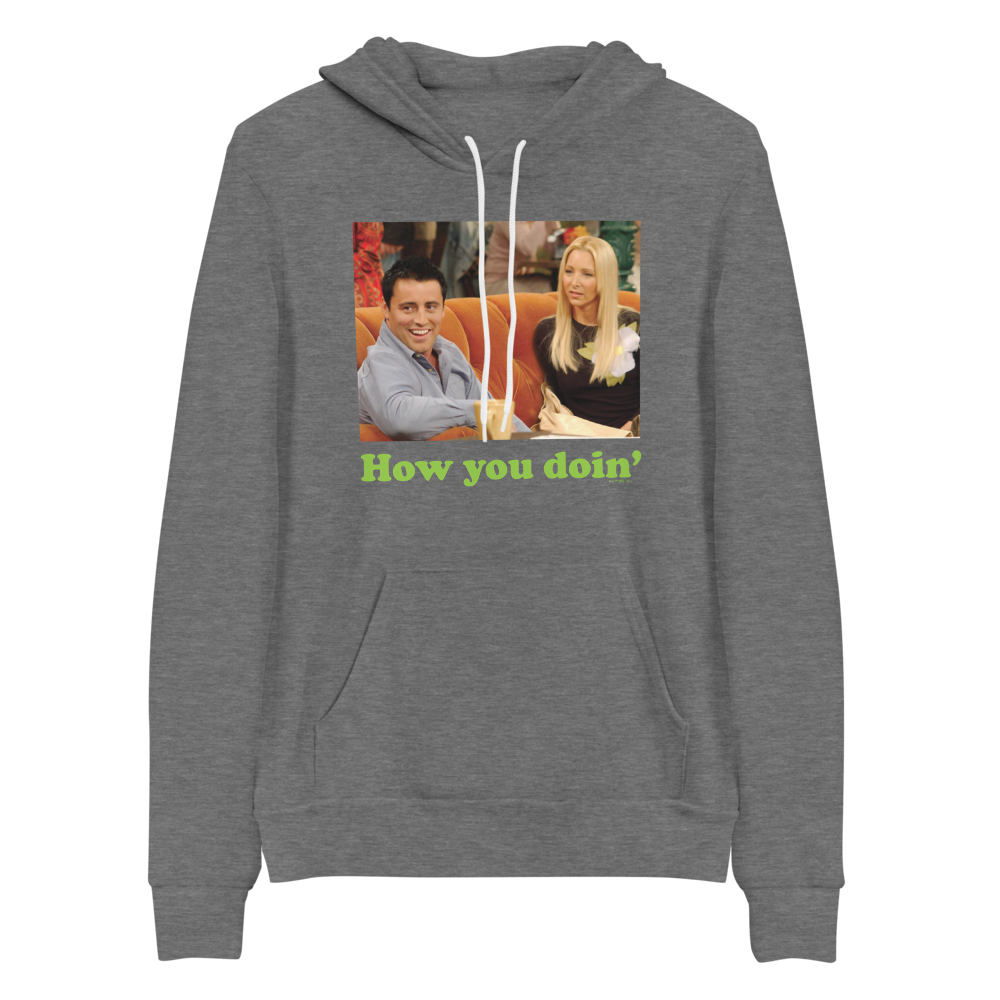 Friends How You Doin' Adult Fleece Hooded Sweatshirt