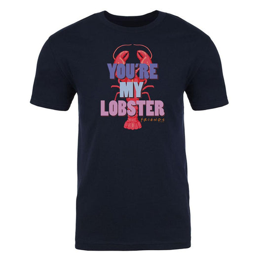 Friends You're My Lobster Adult Short Sleeve T-Shirt-4