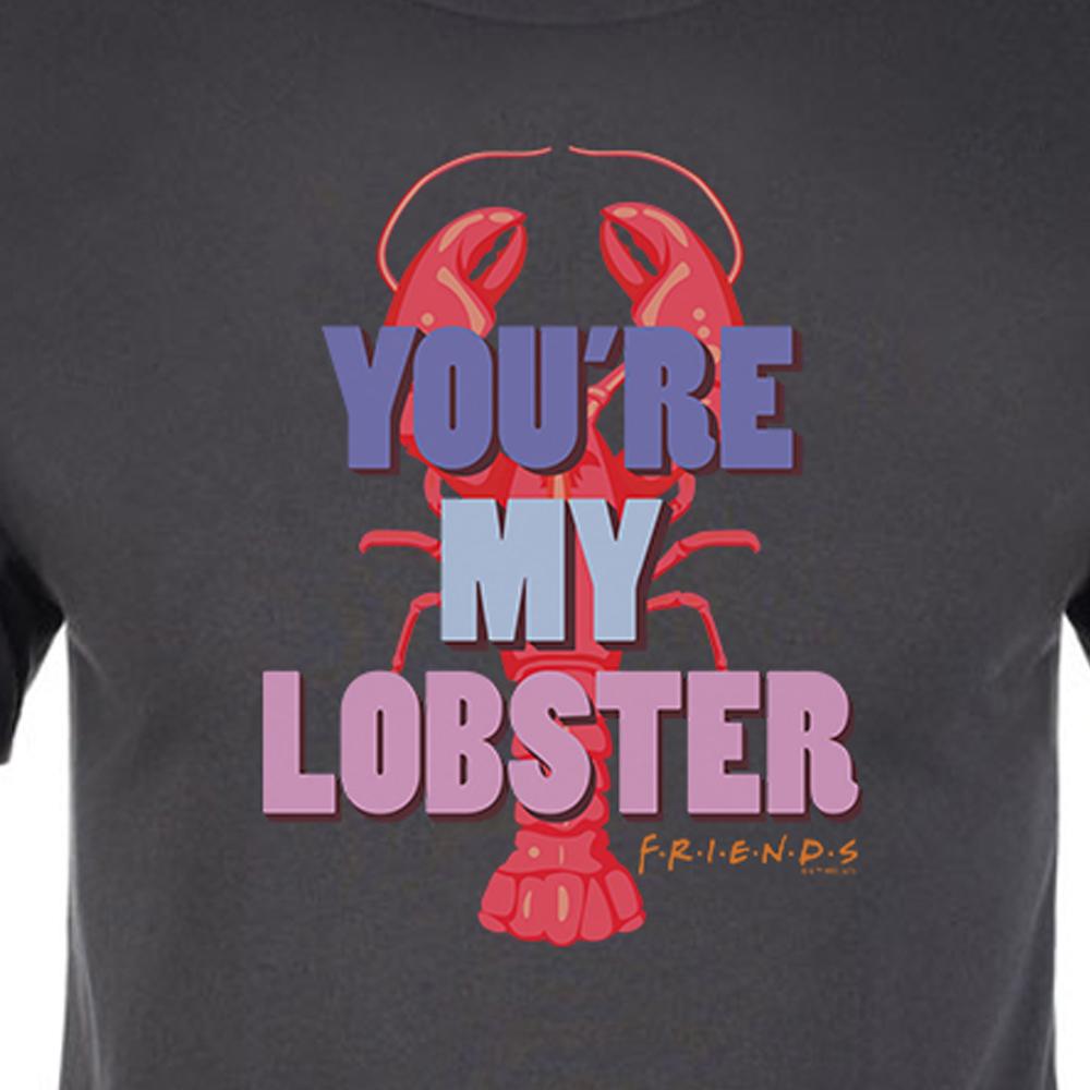 Friends You're My Lobster Adult Short Sleeve T-Shirt