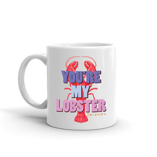 Friends You're My Lobster White Mug-0