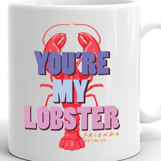 Friends You're My Lobster White Mug-4