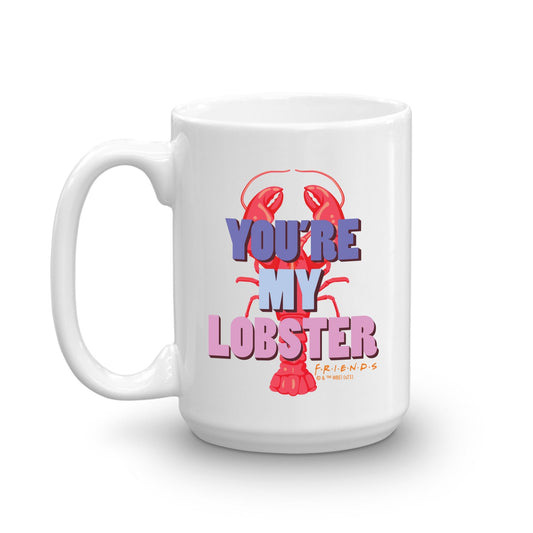 Friends You're My Lobster Picture Frame Personalized White Mug