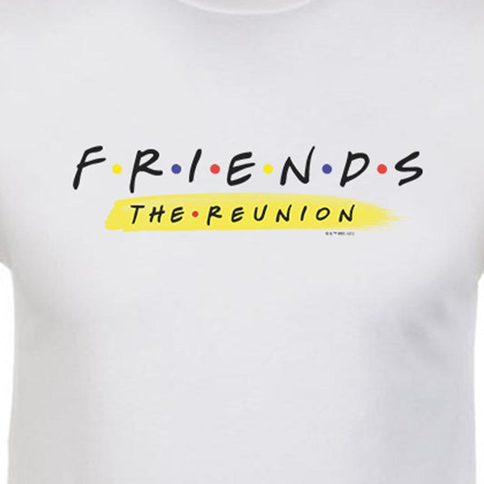 Friends Friends Reunion Logo Adult Short Sleeve T-Shirt-1