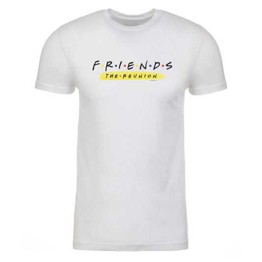 Friends Friends Reunion Logo Adult Short Sleeve T-Shirt-0