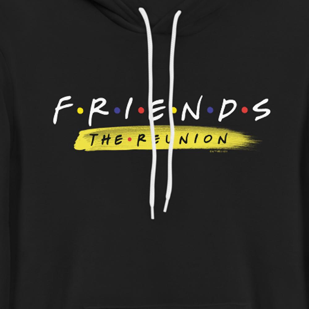 Friends Friends Reunion Logo Adult Fleece Hooded Sweatshirt