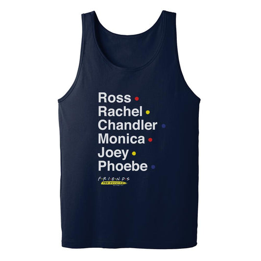 Friends Friends Reunion Names Adult Tank Top-3