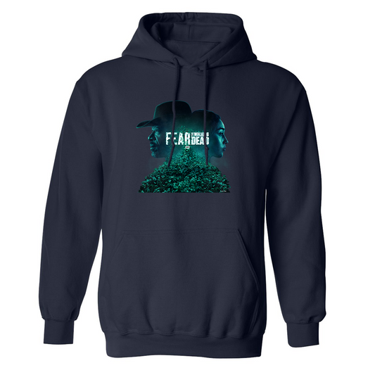 Fear The Walking Dead Key Art Fleece Hooded Sweatshirt-0