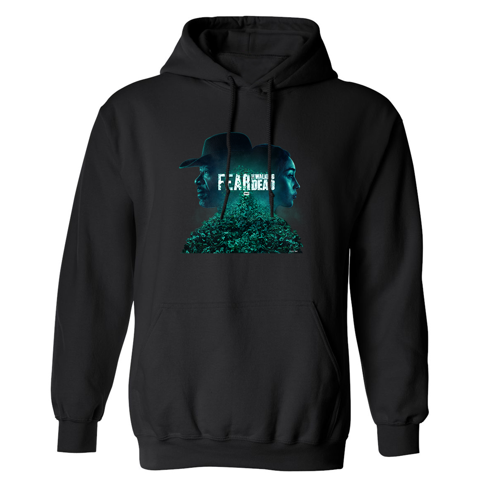 Fear The Walking Dead Key Art Fleece Hooded Sweatshirt