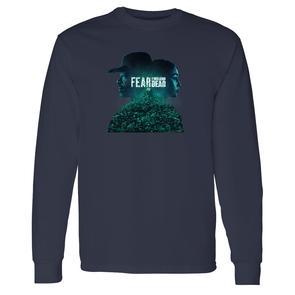 Fear The Walking Dead Key Art Adult Long Sleeve T-Shirt