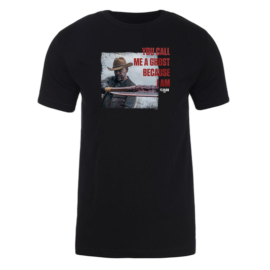 Fear The Walking Dead Morgan Call Me A Ghost Adult Short Sleeve T-Shirt-0