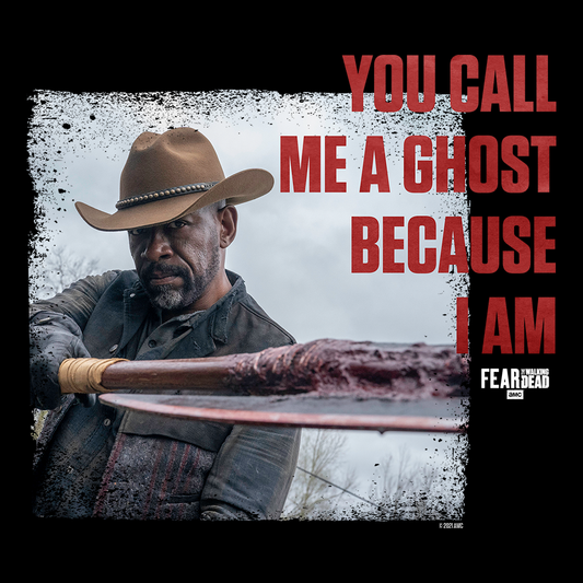 Fear The Walking Dead Morgan Call Me A Ghost Adult Short Sleeve T-Shirt-1