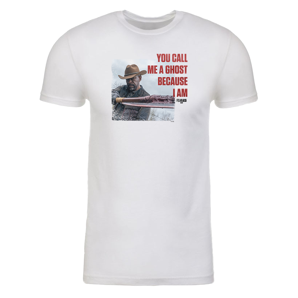 Fear The Walking Dead Morgan Call Me A Ghost Adult Short Sleeve T-Shirt