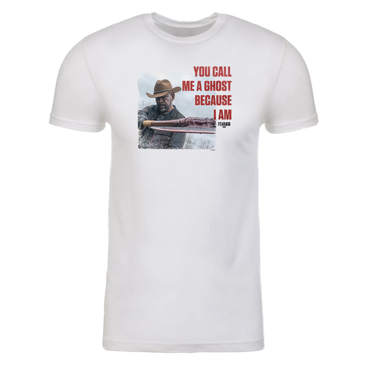 Fear The Walking Dead Morgan Call Me A Ghost Adult Short Sleeve T-Shirt-2