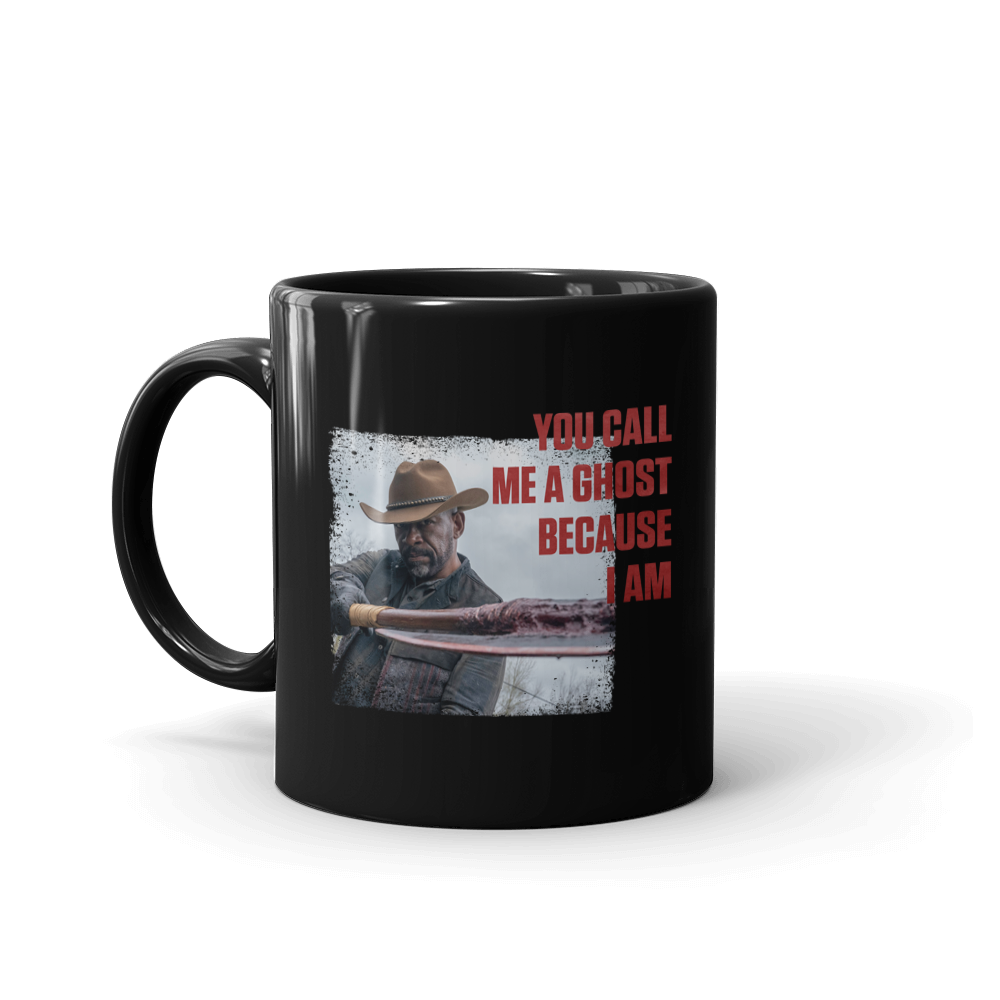 Fear The Walking Dead Morgan Call Me A Ghost Black Mug