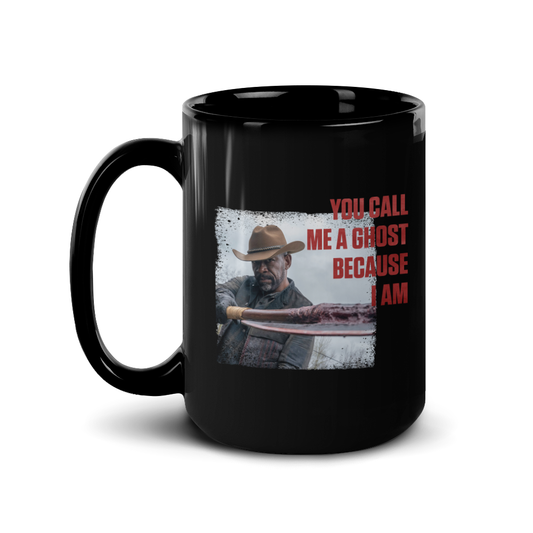 Fear The Walking Dead Morgan Call Me A Ghost Black Mug-0