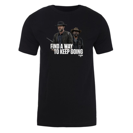 Fear The Walking Dead Keep Going Adult Short Sleeve T-Shirt-1