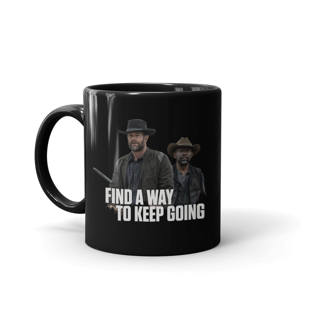 Fear The Walking Dead Keep Going Black Mug