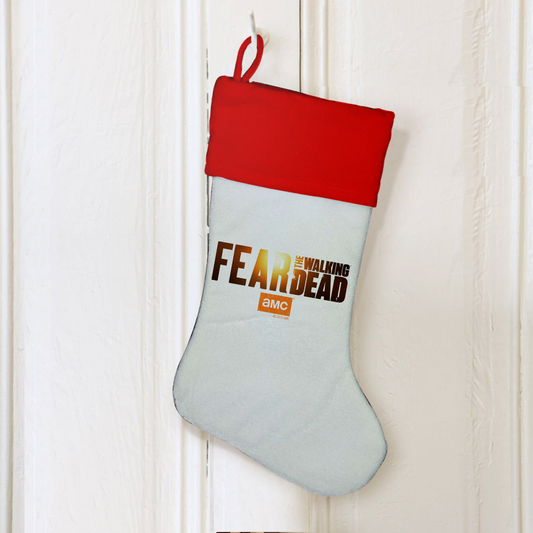 Fear The Walking Dead Season 6 Art Logo Stocking-0