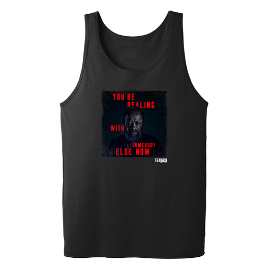 Fear The Walking Dead Season 6 Morgan Quote Adult Tank Top-0