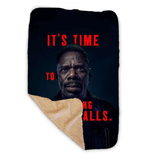 Fear The Walking Dead Season 6 Strand Quote Sherpa Blanket-1