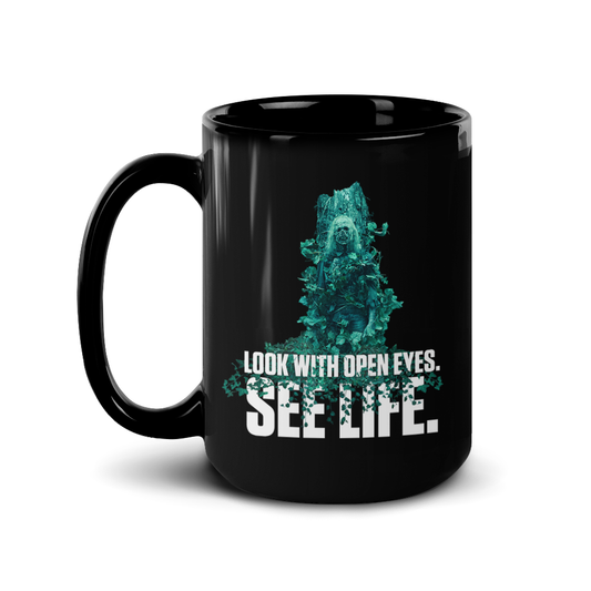 Fear The Walking Dead See Life Black Mug-2