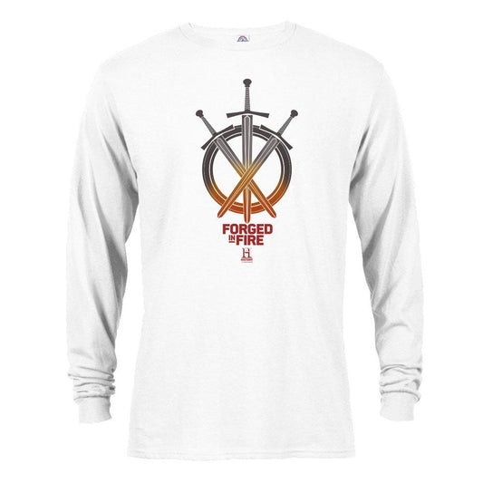 HISTORY Forged In Fire Series Swords Long Sleeve T-Shirt