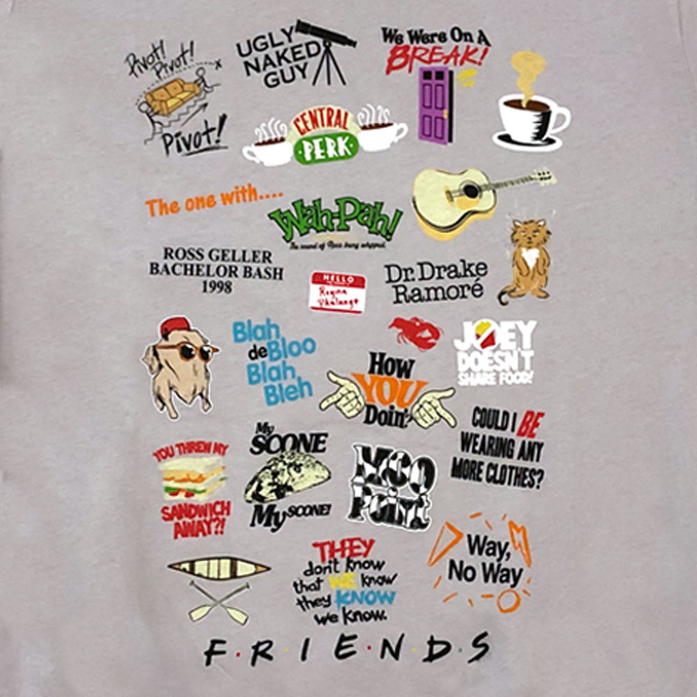 Friends Women's Mashup Tee