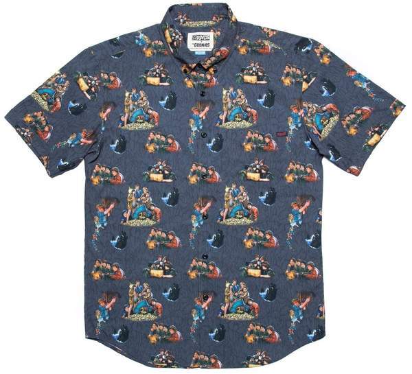 The Goonies Montage Button Down Shirt