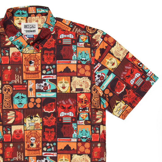 The Goonies Tiki Button Down Shirt-1