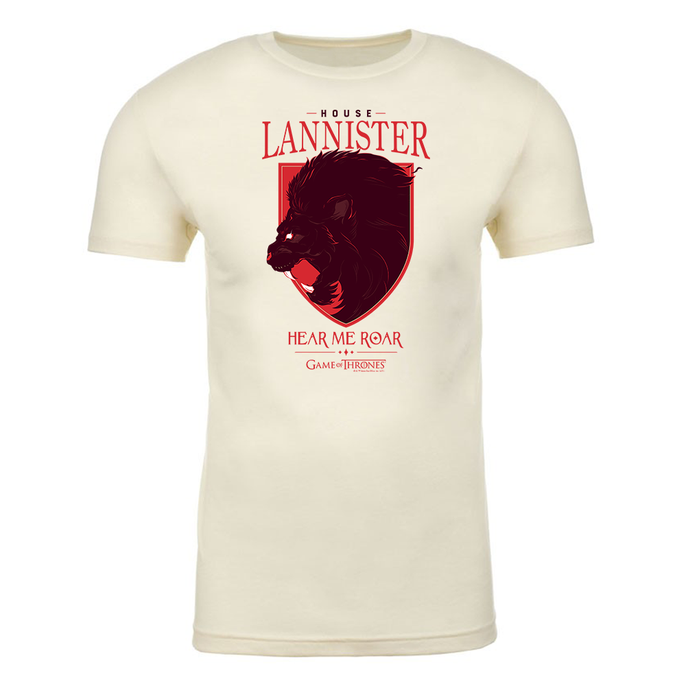 Game of Thrones House Lannister Adult Short Sleeve T-Shirt