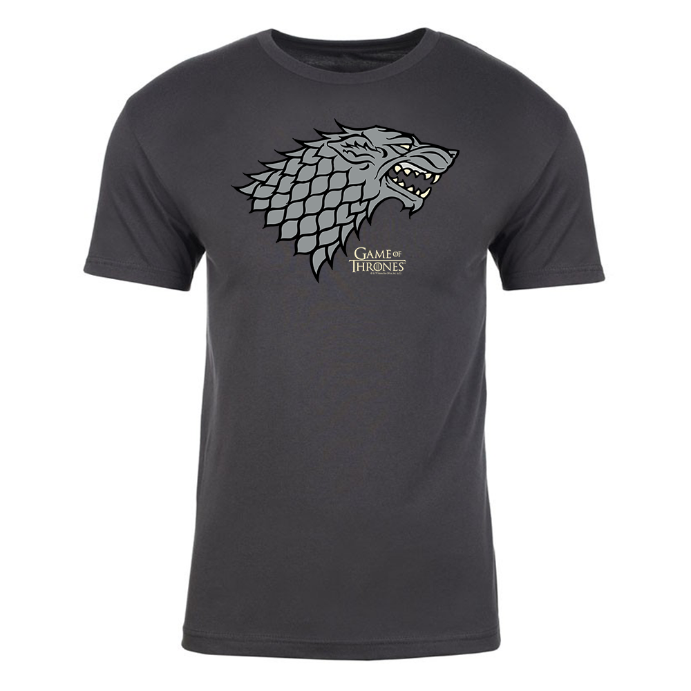 Game of Thrones House Stark Sigil Adult Short Sleeve T-Shirt