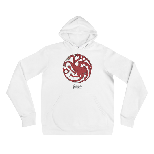 Game of Thrones House Targaryen Sigil Adult Fleece Hooded Sweatshirt-1