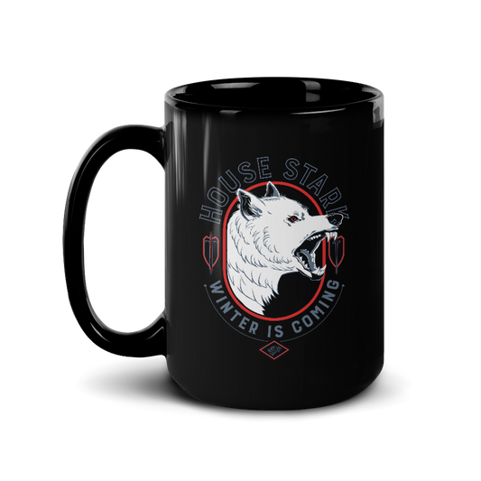 Game of Thrones House Stark Winter Is Coming White Mug-2