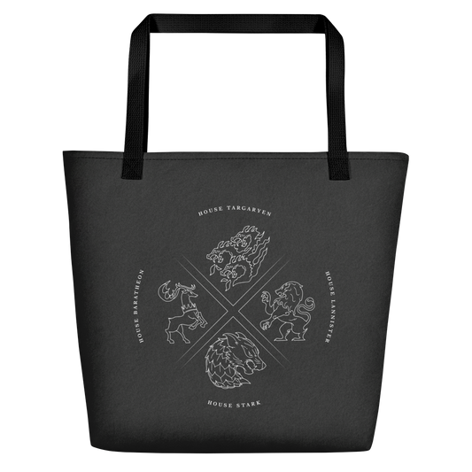 Game of Thrones House Symbols Beach Bag-1