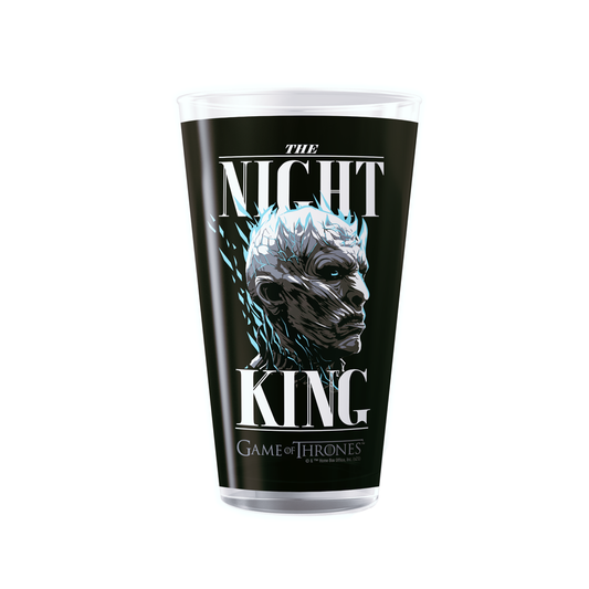 Game of Thrones The Night King 17 oz Pint Glass-0